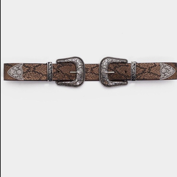 Nasty Gal Snake Belt - Picture 1 of 3